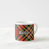 Clan MacGill Tartan Espresso Cup Espresso Kop (Voorkant rechts)