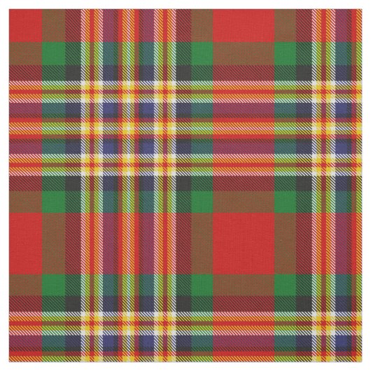 Clan MacGill Tartan Fabric Stof (Swatch)