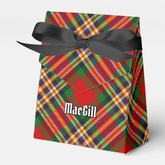 Clan MacGill Tartan Favor Box Bedankdoosjes (Voorkant Zijde)
