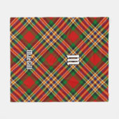 Clan MacGill Tartan Fleece Blanket Deken (Voorkant (Horizontaal))