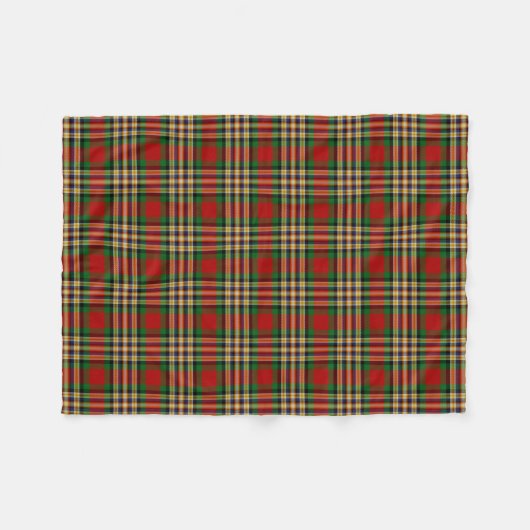 Clan MacGill Tartan Fleece Deken (Voorkant (Horizontaal))