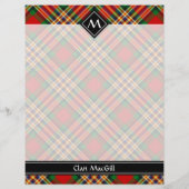 Clan MacGill Tartan Flyer (Achterkant)