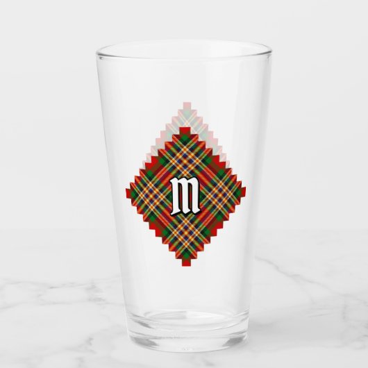 Clan MacGill Tartan Glass Glas (Voorkant)