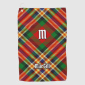 Clan MacGill Tartan Golf Towel Golfhanddoek (Voorkant)