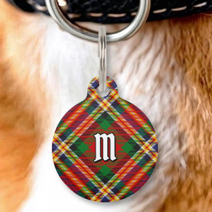 Clan MacGill Tartan ID-plaatje Huisdierpenning