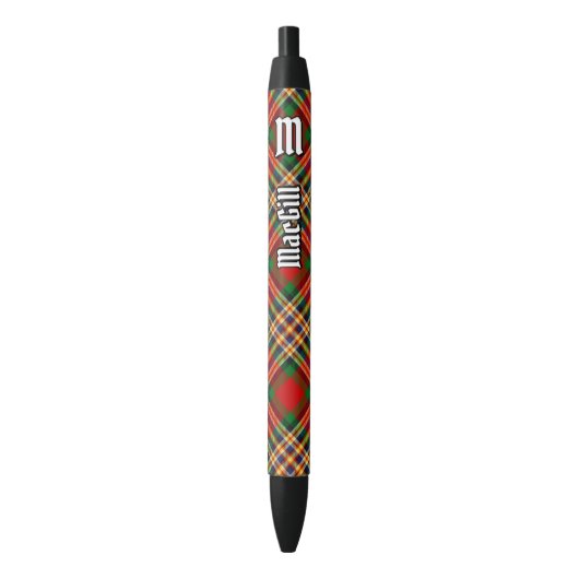 Clan MacGill Tartan Ink Pen (Voorkant Verticaal)