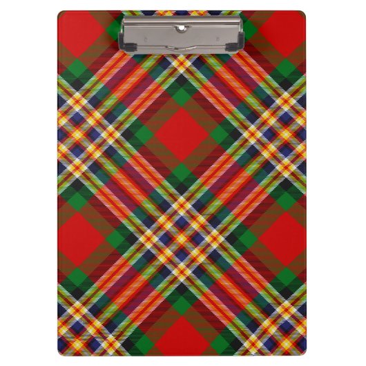 Clan MacGill Tartan Klembord (Voorkant)