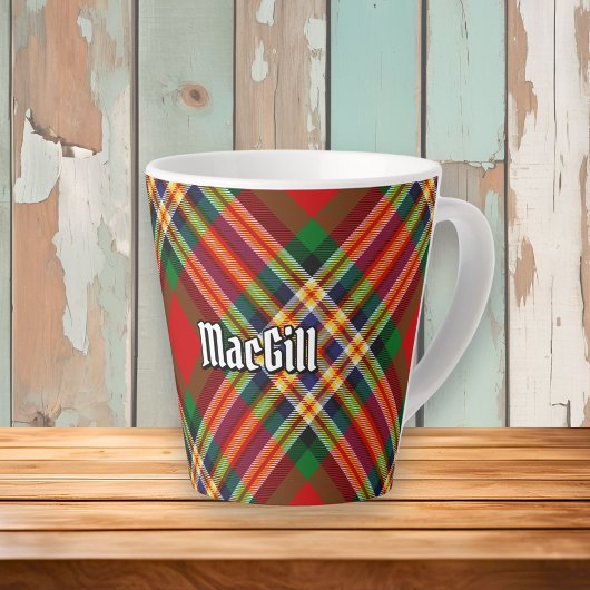Clan MacGill Tartan Latte Mok