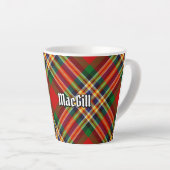 Clan MacGill Tartan Latte Mok (Rechterhoek)