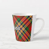 Clan MacGill Tartan Latte Mok (Rechts)