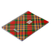Clan MacGill Tartan Notitieboek (Linkerzijde)