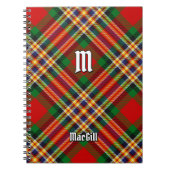 Clan MacGill Tartan Notitieboek (Voorkant)