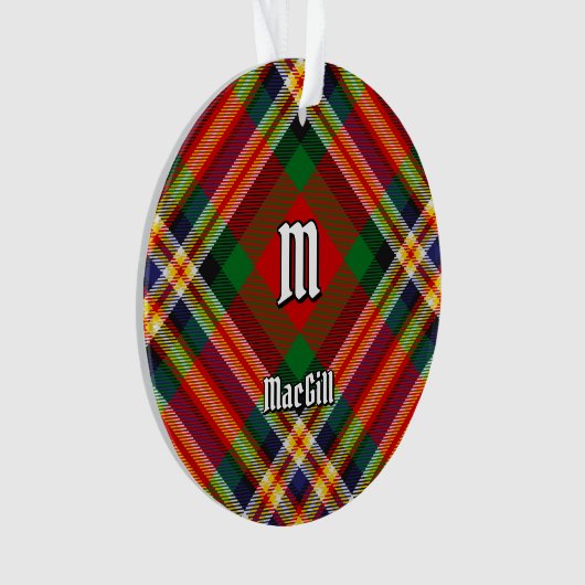Clan MacGill Tartan Ornament (voorkant)