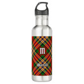 Clan MacGill Tartan Roestvrij stalen flesje Waterfles (Voorkant)