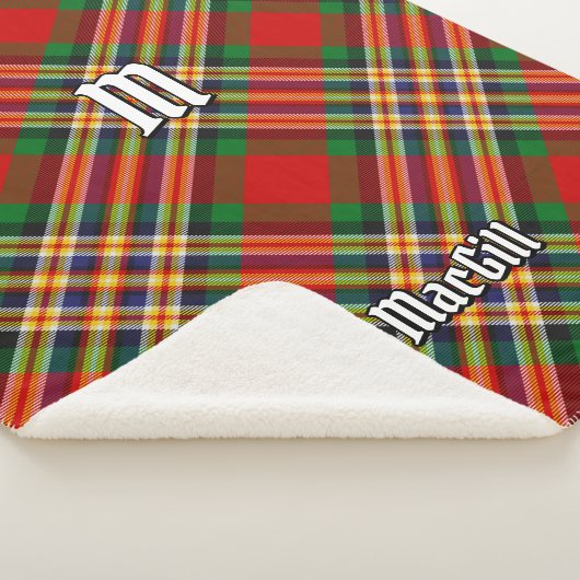 Clan MacGill Tartan Sherpa Blanket Sherpa Deken (3/4)