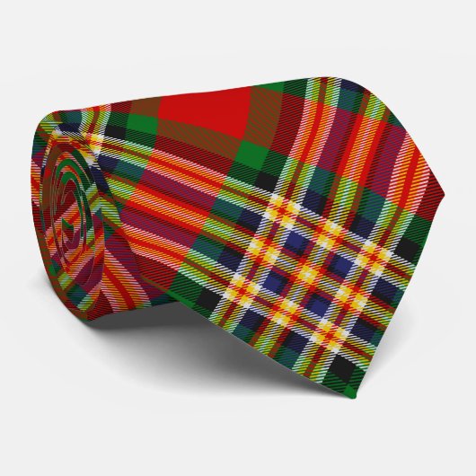 Clan MacGill Tartan Stropdas (Opgerold)