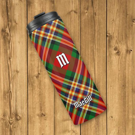 Clan MacGill Tartan Thermal Tumbler Thermosbeker