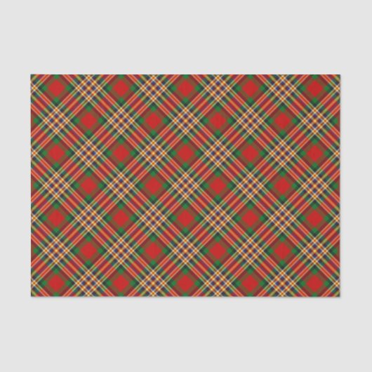 Clan MacGill Tartan Tissue Paper Tissuepapier (Voorkant)