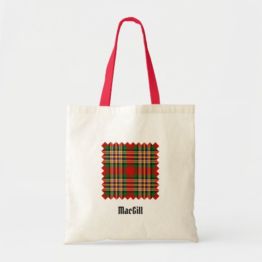 Clan MacGill Tartan Tote Bag (Voorkant)