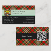 Clan MacGill Tartan Visitekaartje (Voorkant / Achterkant)