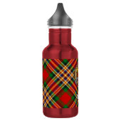 Clan MacGill Wapen over Tartan Waterfles (Links)