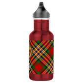 Clan MacGill Wapen over Tartan Waterfles (Rechts)