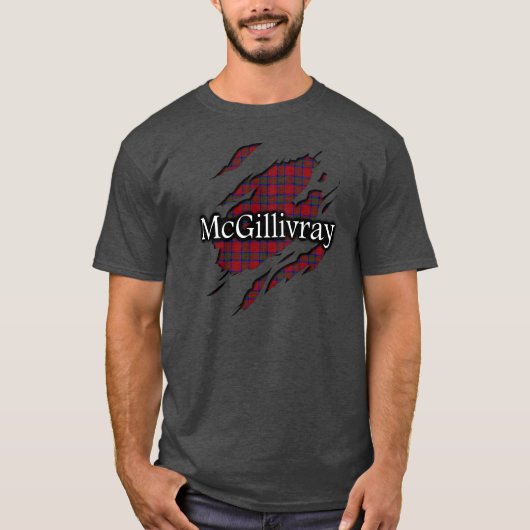 Clan MacGillivray McGillivray Tartan Spirit Shirt (Voorkant)