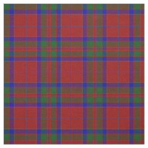 Clan MacGillivray Scottish Tartan Plays Fabric Stof
