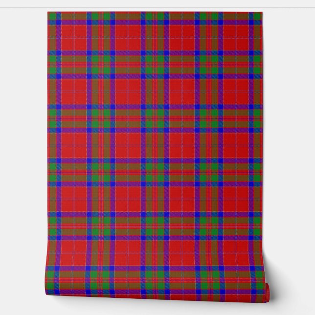 Clan MacGillivray Tartan Behang (Afrollen)