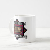 Clan MacGillivray touch not this Cat Scottish Cup Koffiemok (Voorkant links)