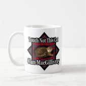 Clan MacGillivray touch not this Cat Scottish Cup Koffiemok (Links)