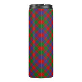 Clan MacGowan Crest over Tartan Thermosbeker (Achterkant)