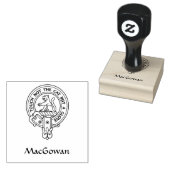 Clan MacGowan Crest Rubber Stamp Rubberstempel (Gestempeld)