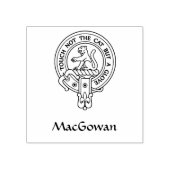 Clan MacGowan Crest Rubber Stamp Rubberstempel (Afrduk)