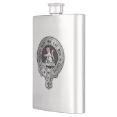 Clan MacGowan Crest & Tartan Flacon (Links)