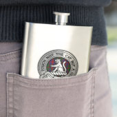 Clan MacGowan Crest & Tartan Flacon (Voorbeeld)