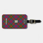 Clan MacGowan Tartan Bagagelabel (Voorkant horizontaal)