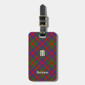 Clan MacGowan Tartan Bagagelabel (Voorkant verticaal)