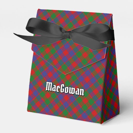 Clan MacGowan Tartan Bedankdoosjes (Voorkant Zijde)
