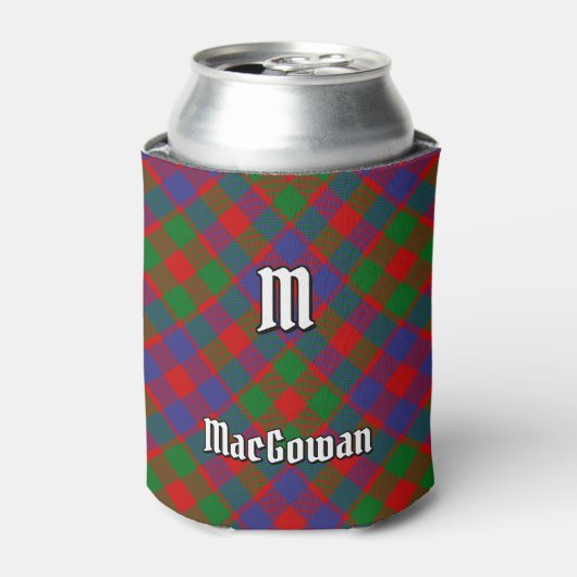 Clan MacGowan Tartan Blikjeskoeler (Blikje Voorkant)
