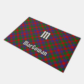 Clan MacGowan Tartan Deurmat (Schuin)