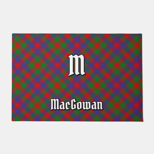 Clan MacGowan Tartan Deurmat (Voorkant)