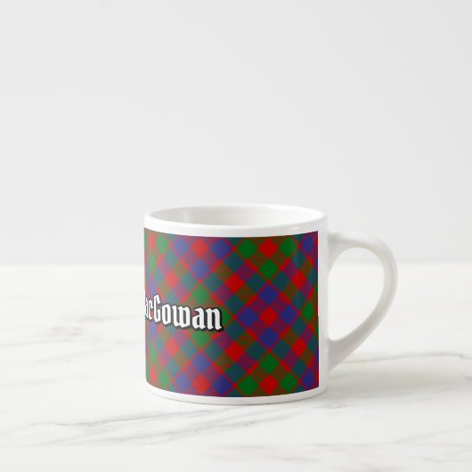 Clan MacGowan Tartan Espresso Kop (Rechts)