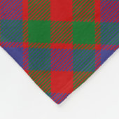 Clan MacGowan Tartan Fleece Deken (Hoek)