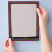 Clan MacGowan Tartan Flyer (Hand)