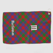 Clan MacGowan Tartan Golfhanddoek (Horizontaal)