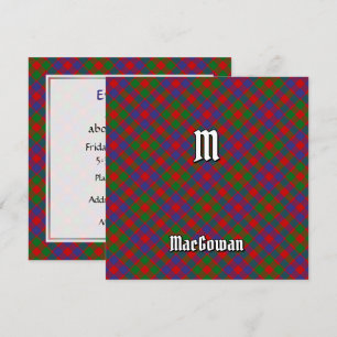 Clan MacGowan Tartan Kaart