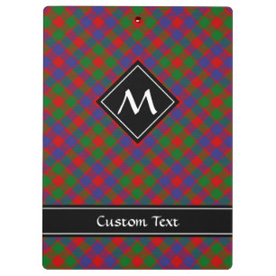 Clan MacGowan Tartan Klembord
