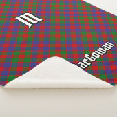 Clan MacGowan Tartan Sherpa Deken (3/4)