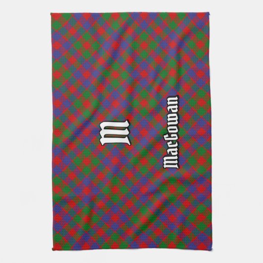 Clan MacGowan Tartan Theedoek (Verticaal)